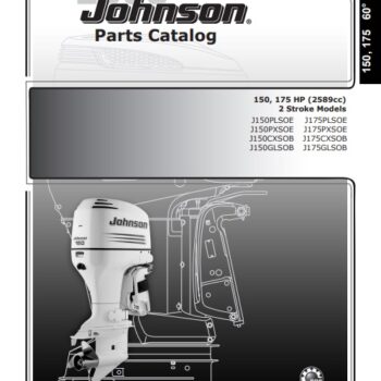 2005 Johnson Evinrude 150, 175HP 2-Stroke Parts Catalog Manual