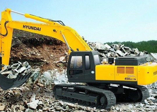 Hyundai R450LC-7A R500LC-7A Crawler Excavator Workshop Repair Service Manual