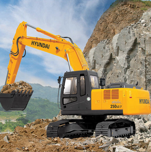 Hyundai R250LC-7 Crawler Excavator Workshop Repair Service Manual